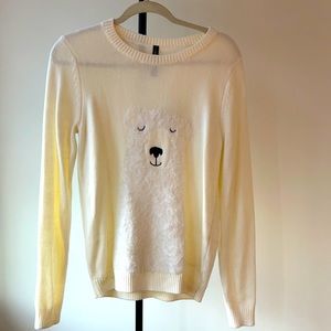 White bear sweater . MOVING SALE!
